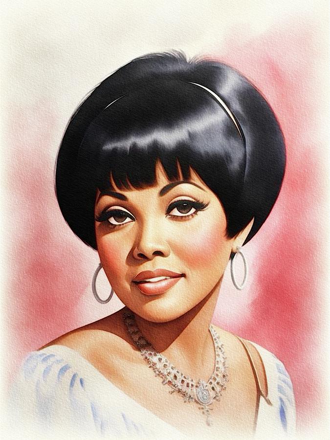 Tammi Terrell, Music Star Painting by Esoterica Art Agency - Fine Art ...