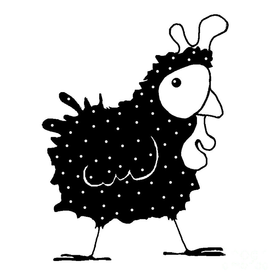 Tammy Chicken Digital Art by Lucia Stewart
