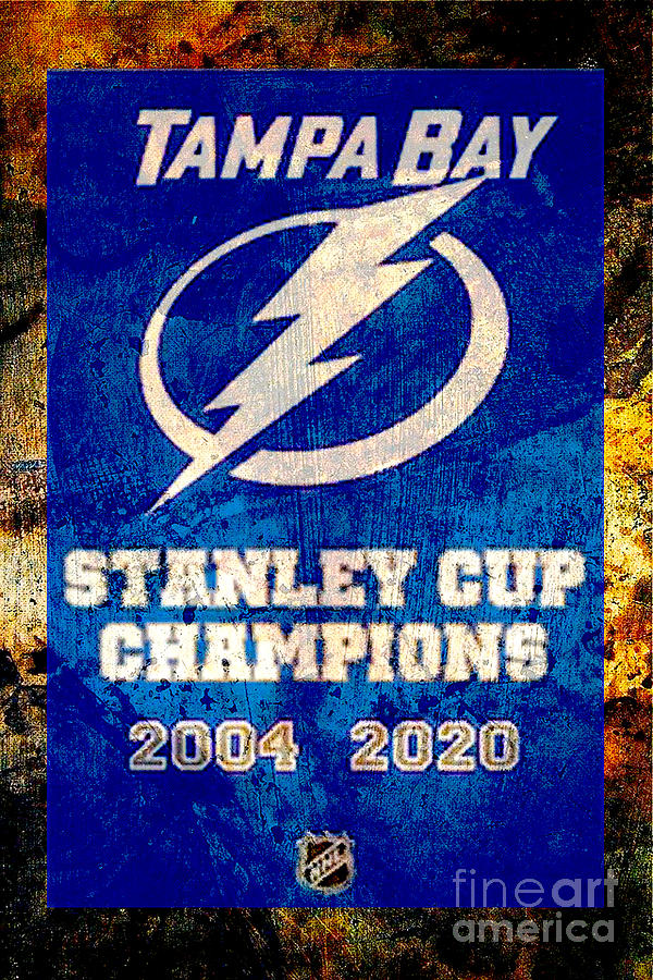 Tampa Bay Lightning Banner Digital Art By Steven Parker