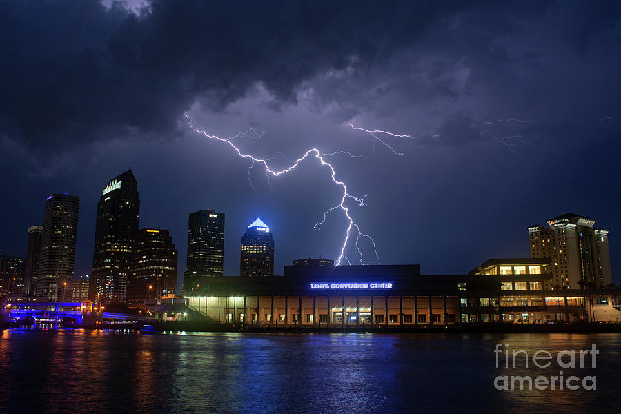 Tampa Bay Lightning Photograph by Quinn Sedam