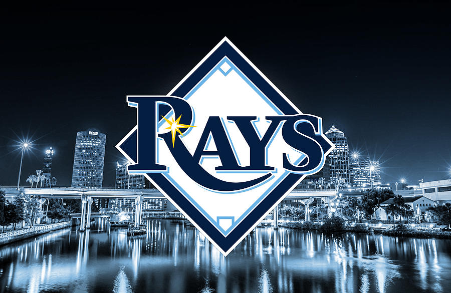 Tampa Bay Rays MLB Baseball Digital Art By SportsHype.