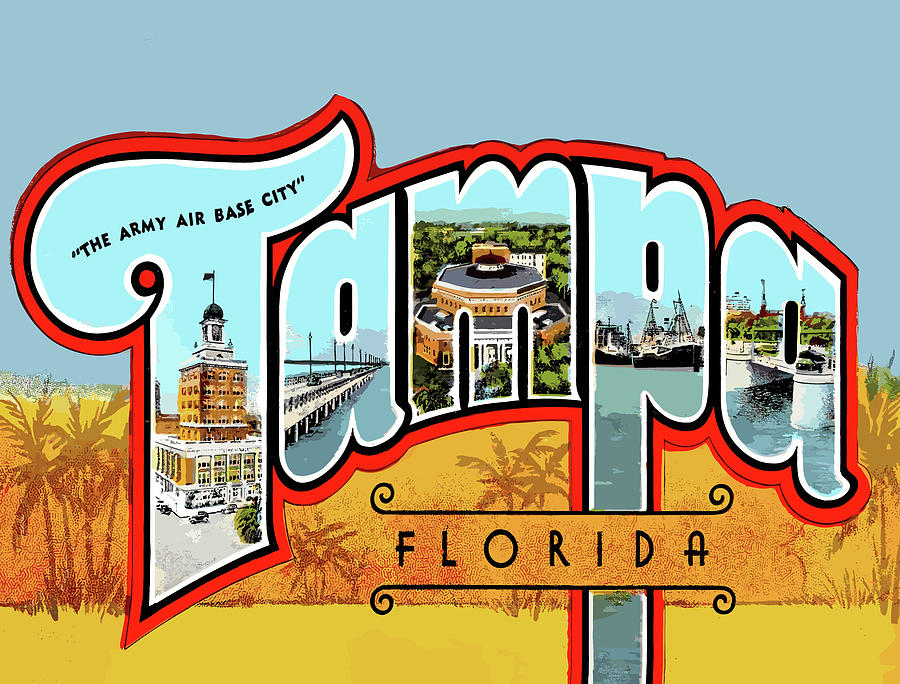 Tampa, Florida Letters Digital Art by Long Shot Tampa, Florida Letters Digital Art by Long Shot
