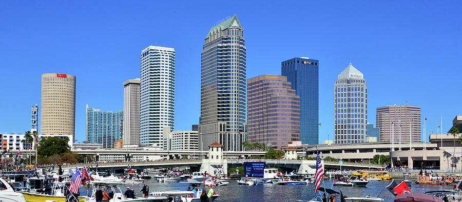 Tampa panoramic work 2020 Photograph by David Lee Thompson