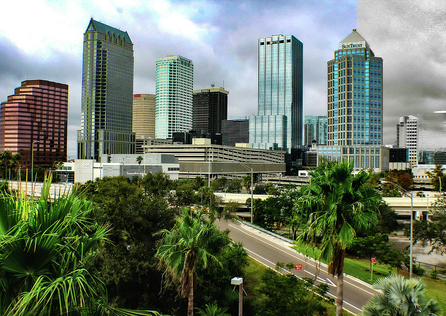 Tampa Skyline 2 Photograph by Andy White