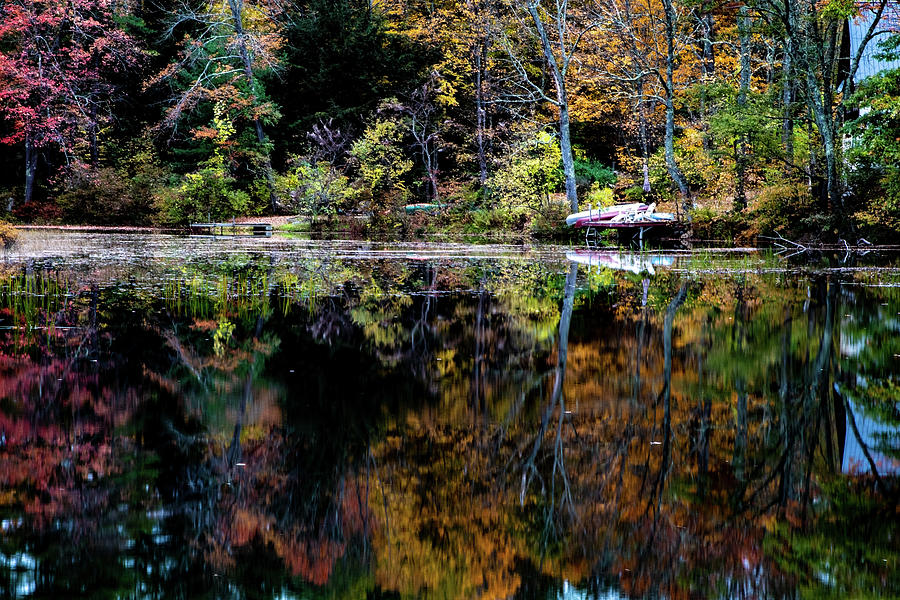 Tamworth New Hampshire  stream Photograph by Jeff Folger