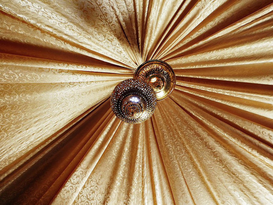 Tan And Gold Abstract Photograph