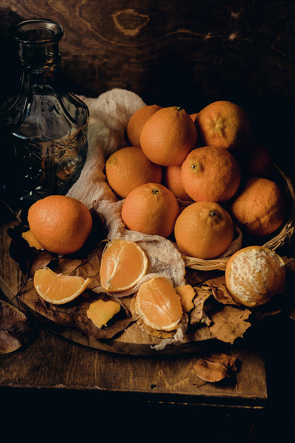 Tangerines Delight Photograph by Iris Greenwell