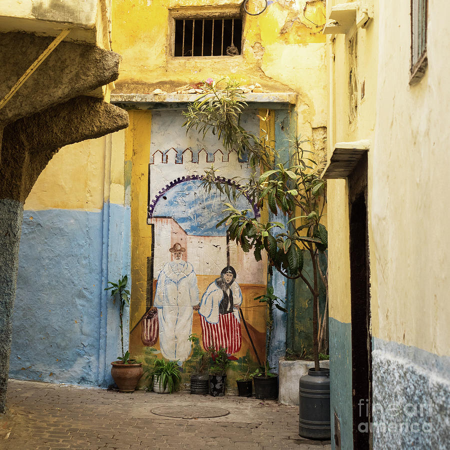 Tangier Medina Mural Photograph by Rick Piper Photography