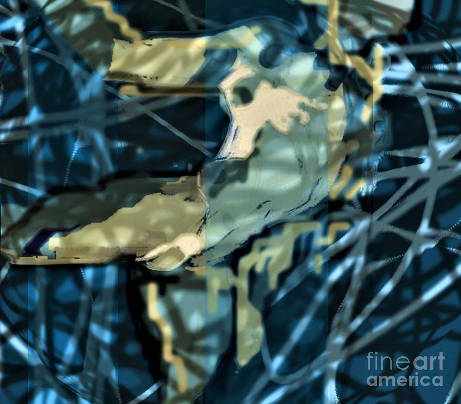 Tangled Waters1 Digital Art by Aldane Wynter