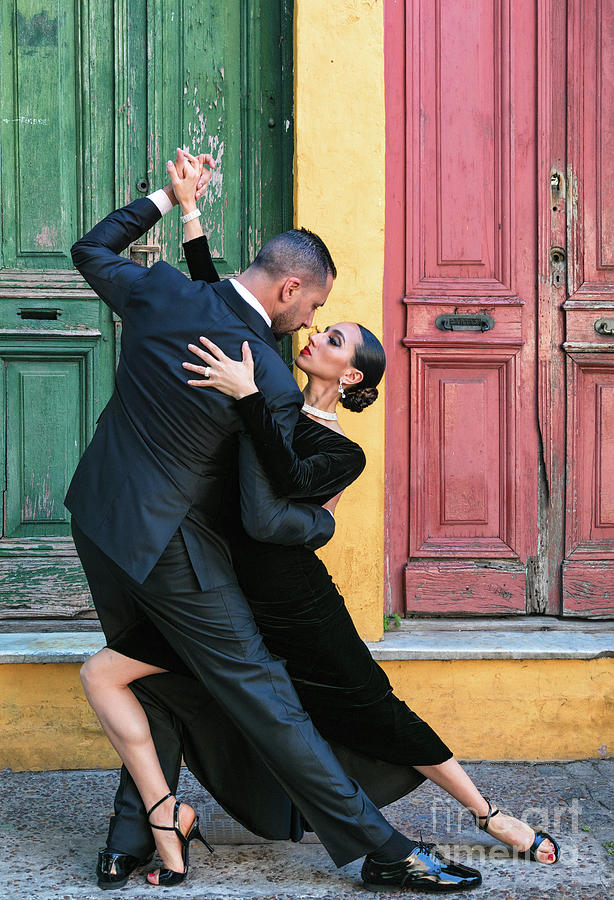 Tango in Caminito 003 Photograph by Bernardo Galmarini - Fine Art America