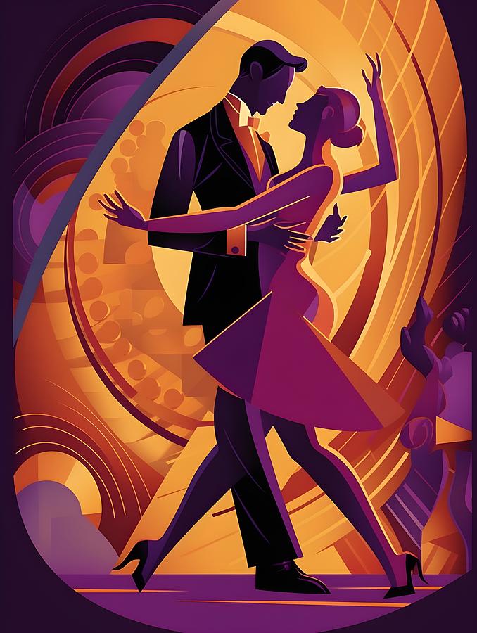 Tango Magic - 1 Digital Art by Artella Studio - Fine Art America