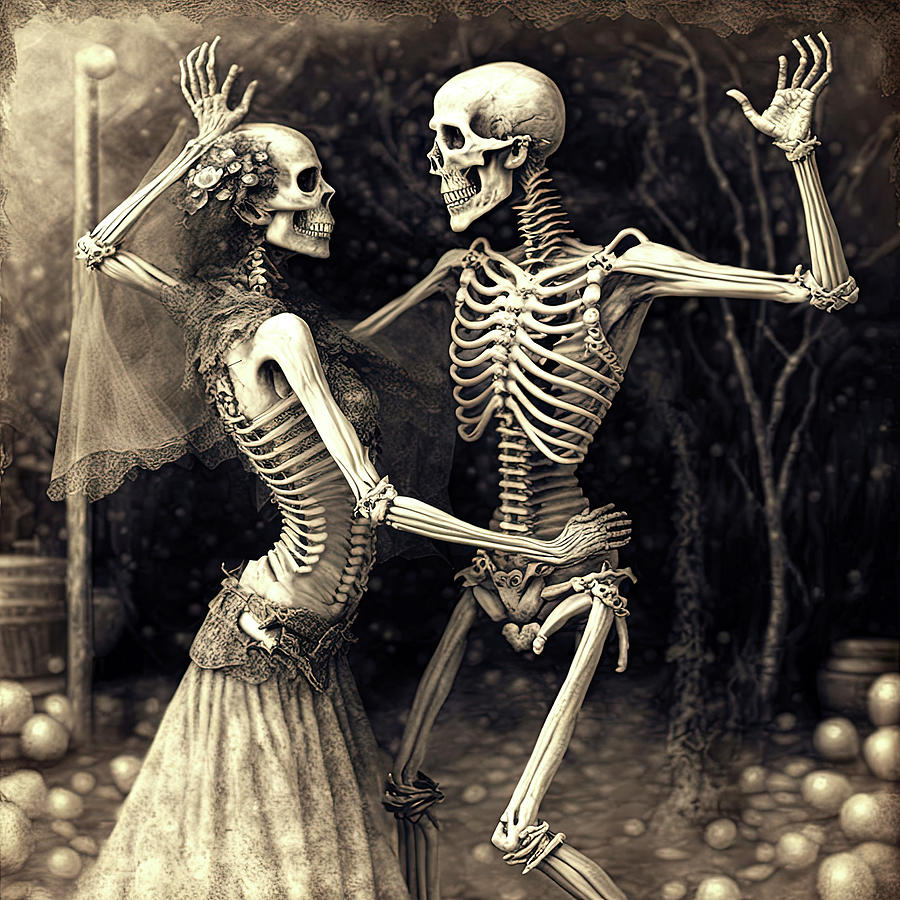 Tango Of The Dead Digital Art by Ron Weathers Tango Of The Dead Digital Art by Ron Weathers