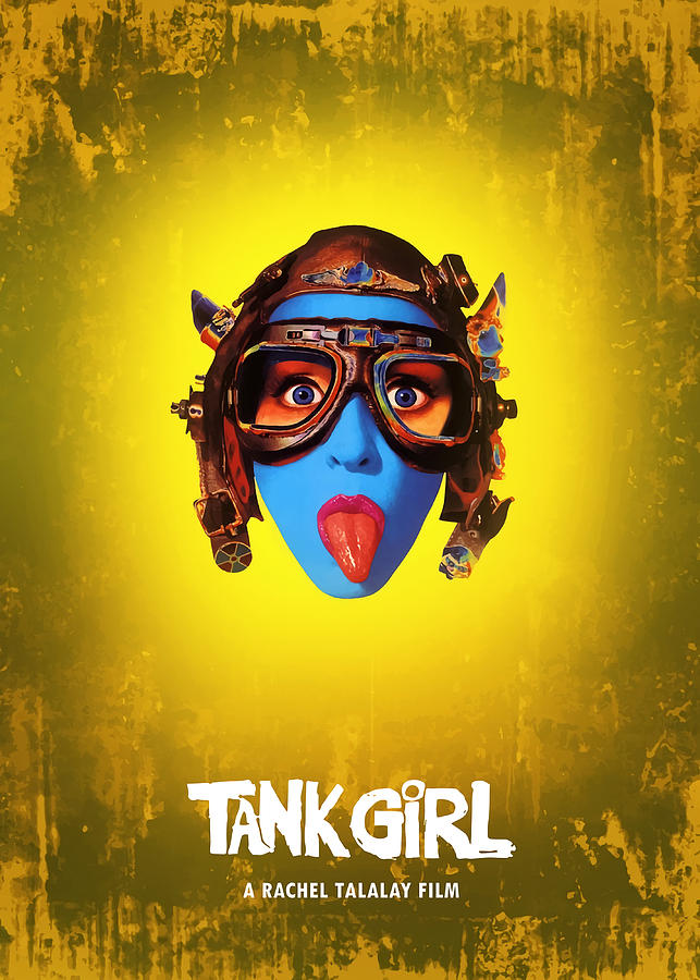 Tank Girl Poster Travel Painting By Mary Phillips Pixels   Tank Girl Poster Travel Mary Phillips 