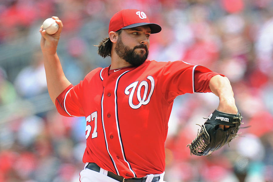 Tanner Roark Photograph by Mitchell Layton