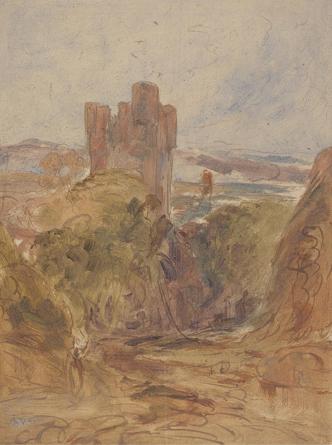 Tantallon Castle Painting by Unknown Artist
