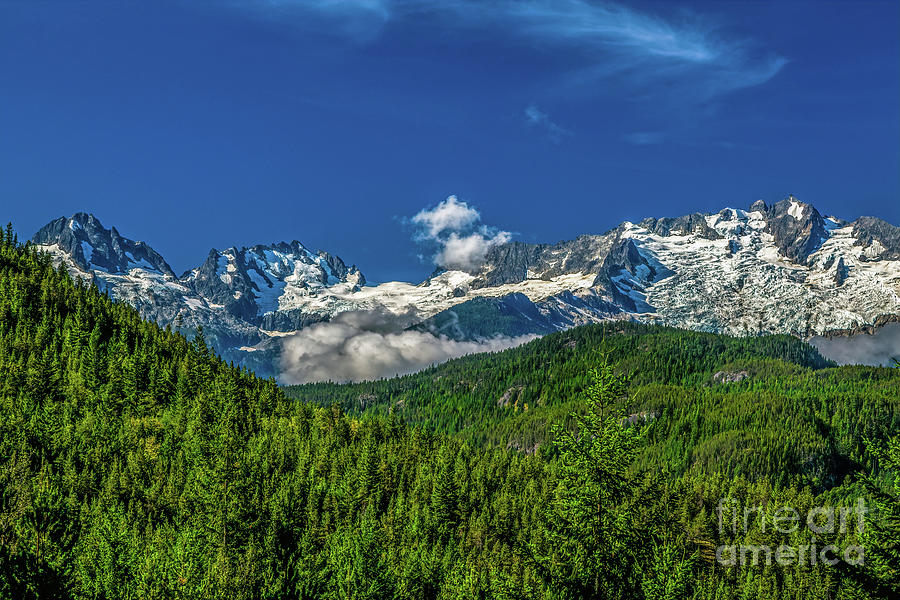 Tantalus Mountain Range Photograph by Jon Burch Photography