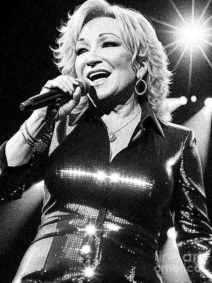Tanya Tucker, Music Legend Digital Art by Sarah Kirk Fine Art America