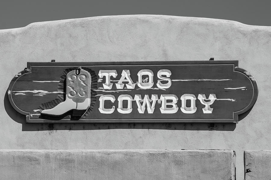 Taos Cowboy  Photograph by John McGraw