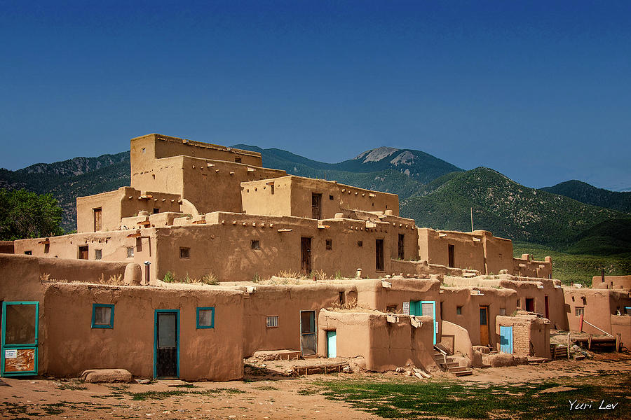 Taos Pueblo, New Mexico Photograph