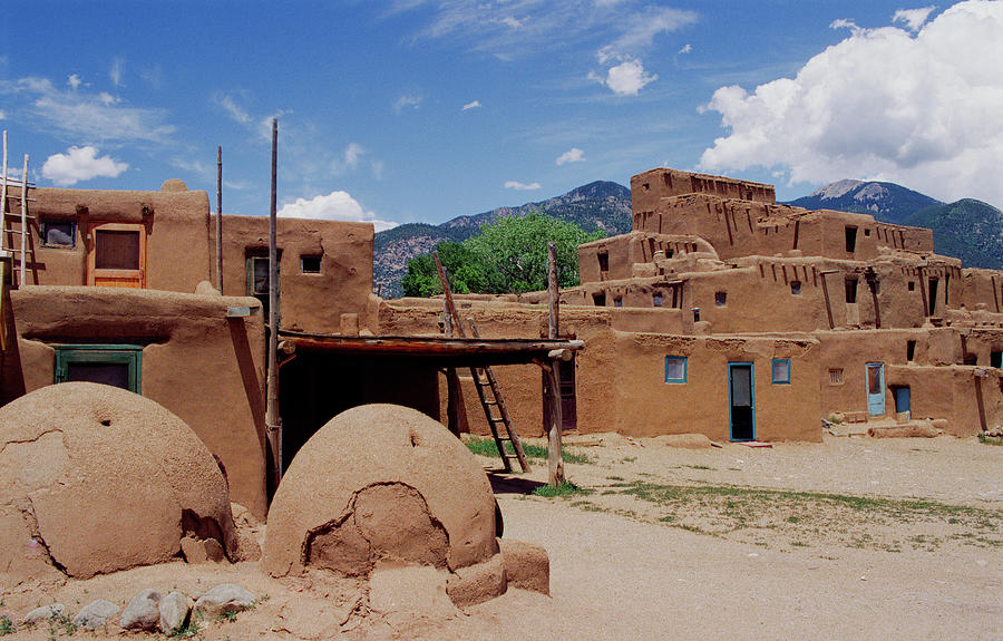 Taos Pueblo Photograph by S Katz