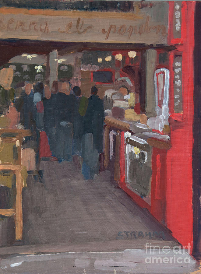 Tapas in Sevilla Spain Painting by Paul Strahm