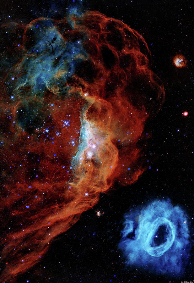 Tapestry of Blazing Starbirth Enhanced Photograph by Weston Westmoreland
