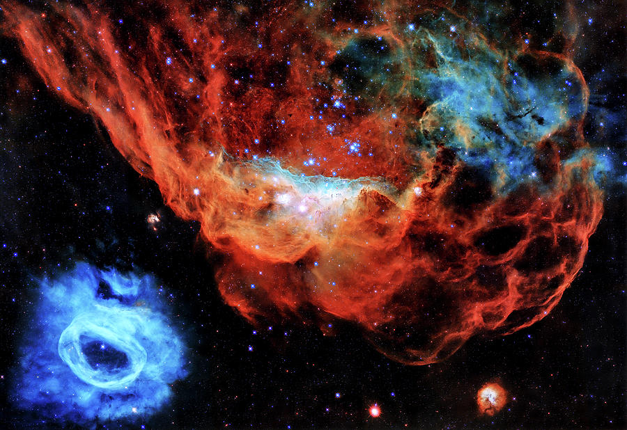 Tapestry of Blazing Starbirth Photograph by Eric Glaser