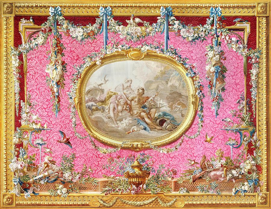 Tapestry Venus at the Forge of Vulcan Painting by Francois Boucher ...