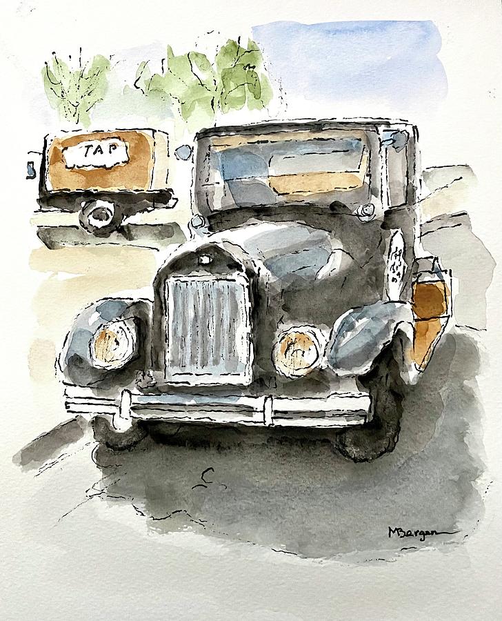 Taptruck 2 Painting by Mike Bergen
