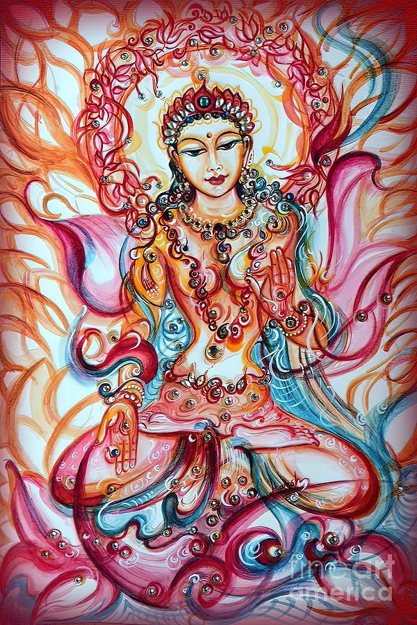 Tara Goddess of Healing Painting by James Jason | Fine Art America