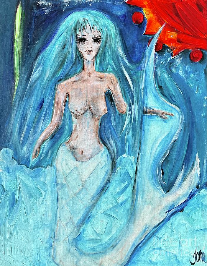 Taras Sirens Void  Painting by Tara Dunbar