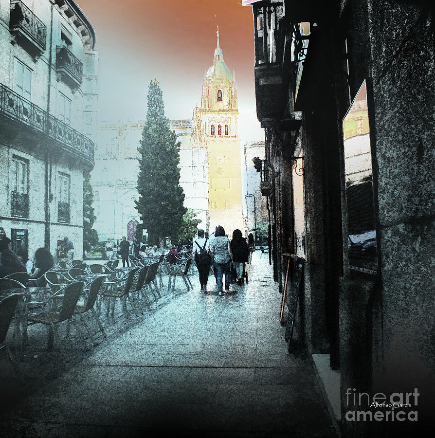 Tarde en Salamanca  Photograph by Alfonso Garcia