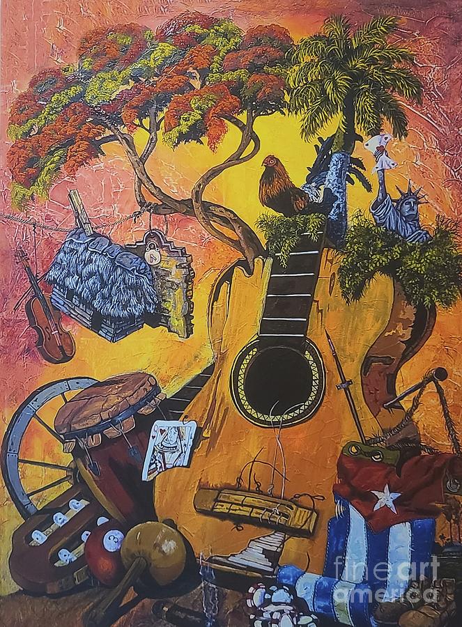 Tarde Musical Painting by Carlos Rodriguez