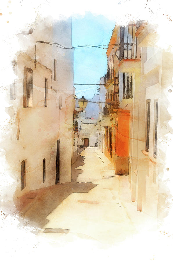 Tarifa, Spain - 32 Painting by AM FineArtPrints
