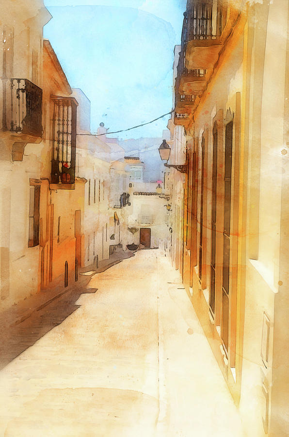 Tarifa, Spain - 33 Painting by AM FineArtPrints