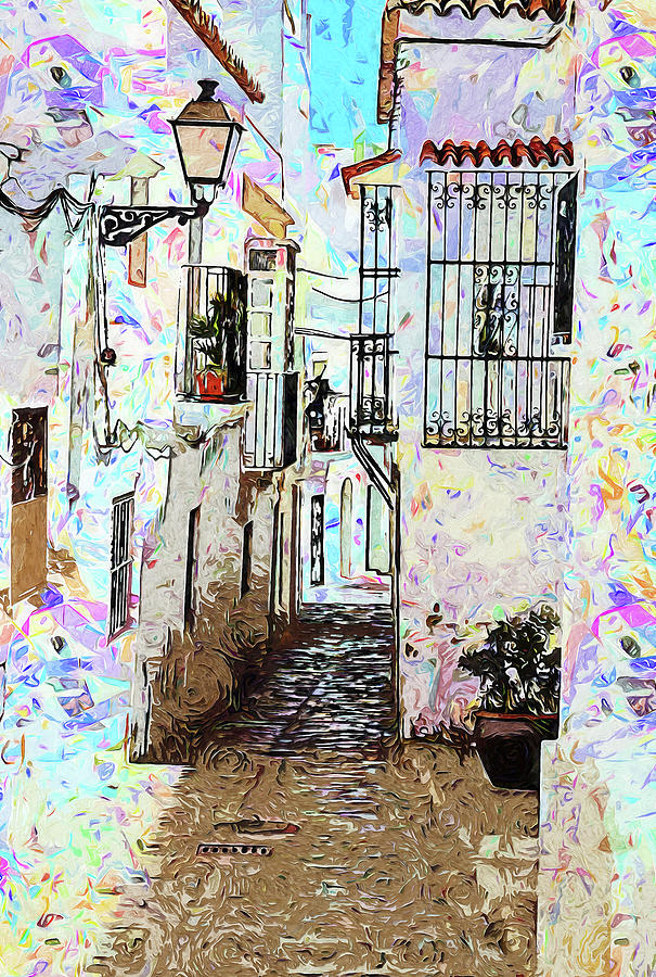 Tarifa, Spain - 35 Painting by AM FineArtPrints