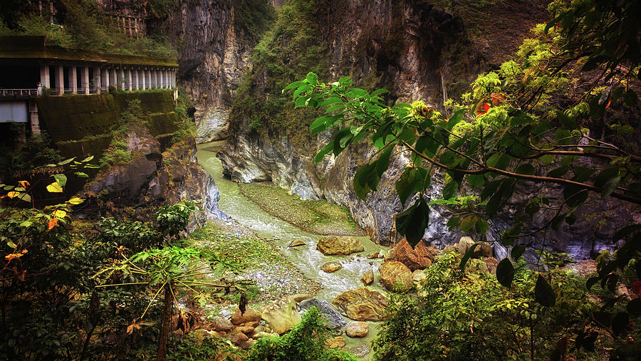 Taroko National Park  Image #1 from the Taroko National Park Series Digital Art by Edward Galagan