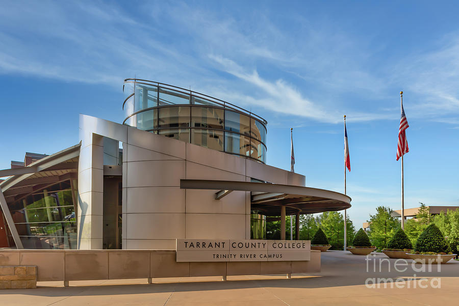 Tarrant County College Photograph by Bee Creek Photography - Tod and Cynthia