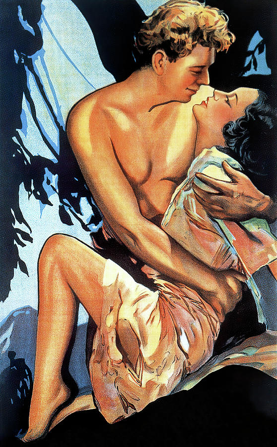 Vintage Painting - Tarzan the Ape Man, 1932, movie poster painting by Movie World Posters