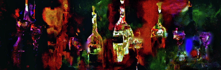 Taste of Wine Painting by Lisa Kaiser
