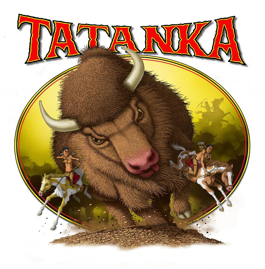 Tatanka Digital Art by Scott Ross
