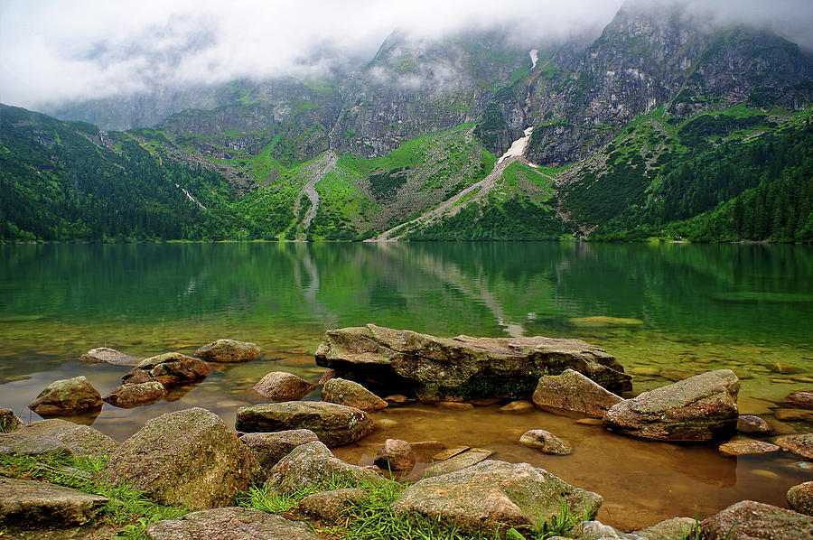 Tatry Morskie oko Photograph by Iwona Sikorska - Fine Art America