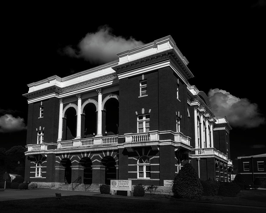 Tattnall County Courthouse Photograph by Ryan Johnson Fine Art America