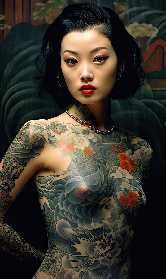 Nude Photograph - Tattoo Erotic No.2 by My Head Cinema