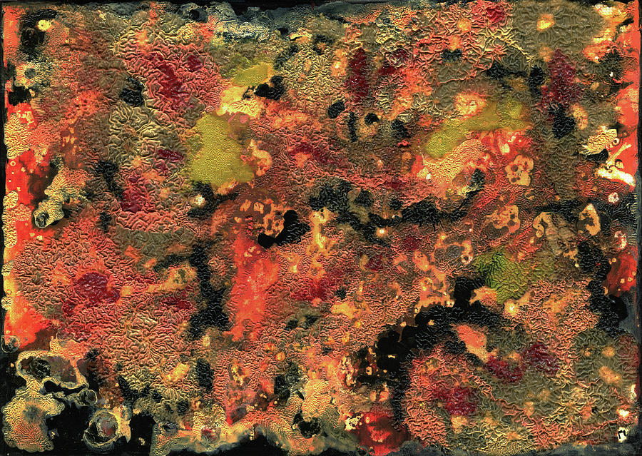 Tau 10 Abstract Painting by Sensory Art House