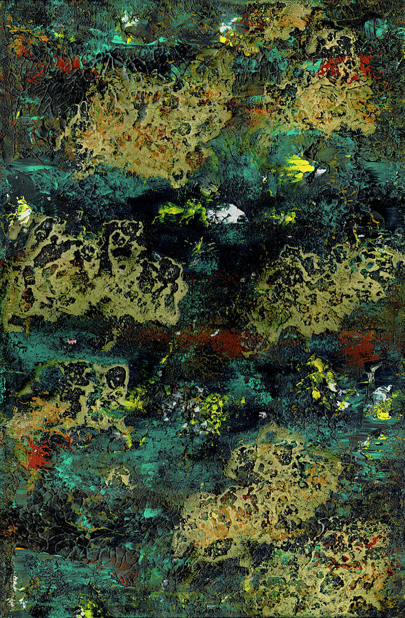Tau 16 Abstract Painting by Sensory Art House