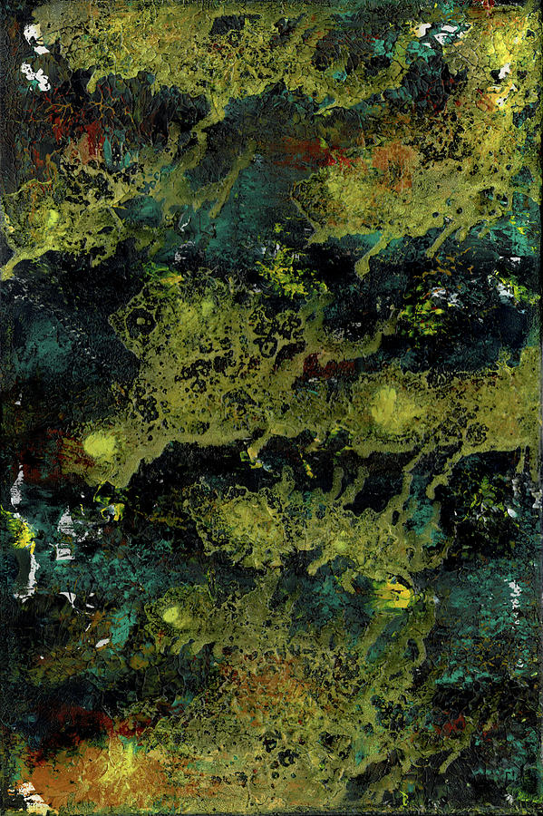 Tau 17 Abstract Painting by Sensory Art House