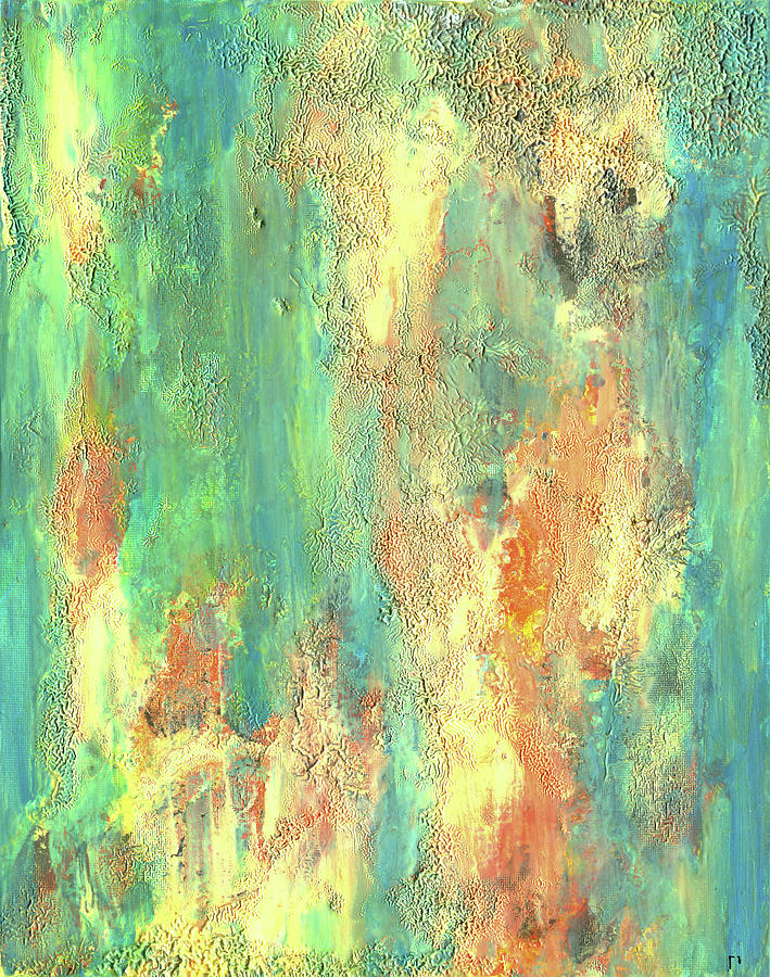 Tau 2 Abstract Painting by Sensory Art House