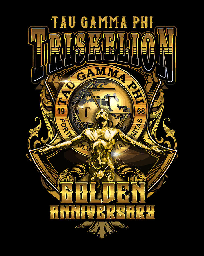 Tau Gamma Phi 50Th Golden Anniversary Digital Art by Sue Mei Koh