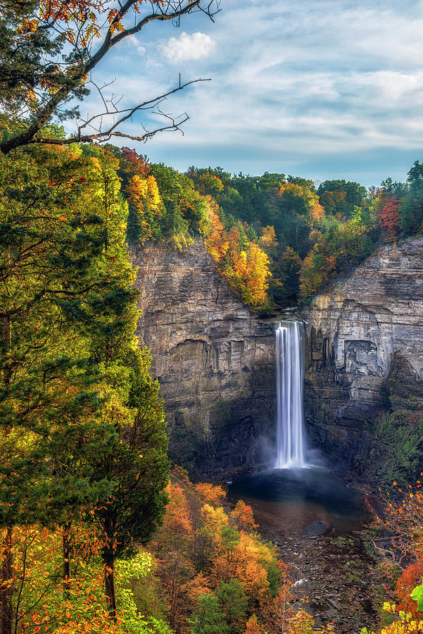 Taughannock Fall 3 Photograph by Mark Papke